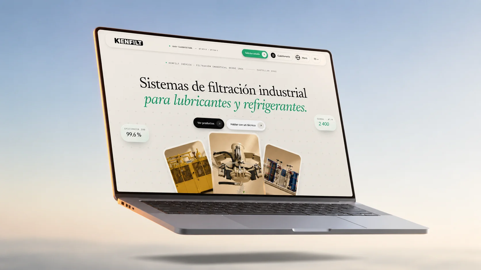 Web optimizada en velocidad y detalle